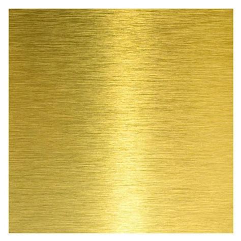 polished brass sheet